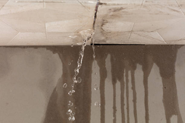 Professional Burst Pipe Cleanup technician working in Hermanville, MS